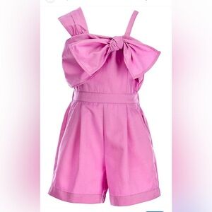 Habitual Girls bow front romper.